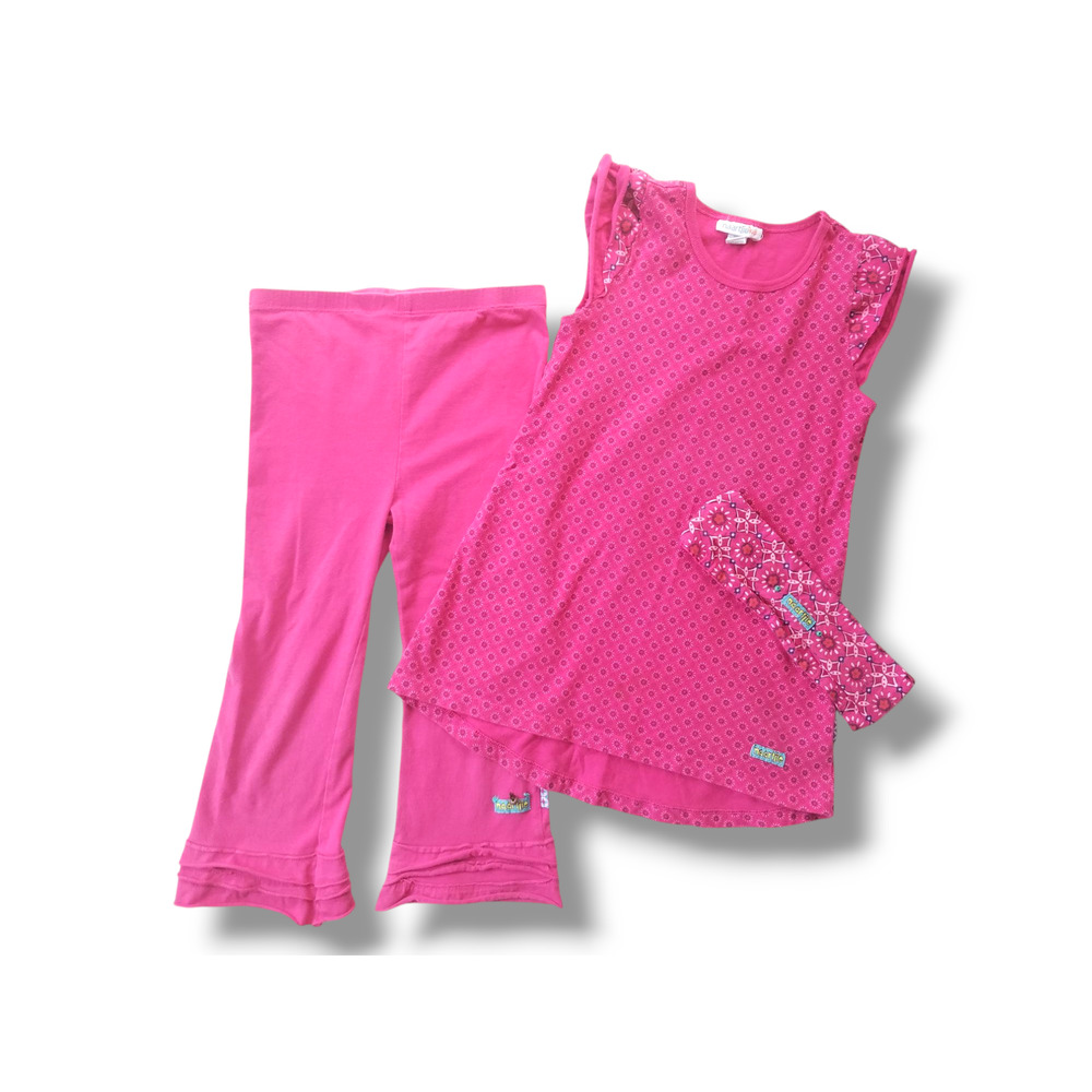 Naartjie Girls 8 Hot Pink Boho Outfit Bundle